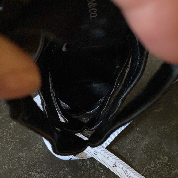 Style & Co. black cut-out  peep heeled shoe. - Picture 11 of 14